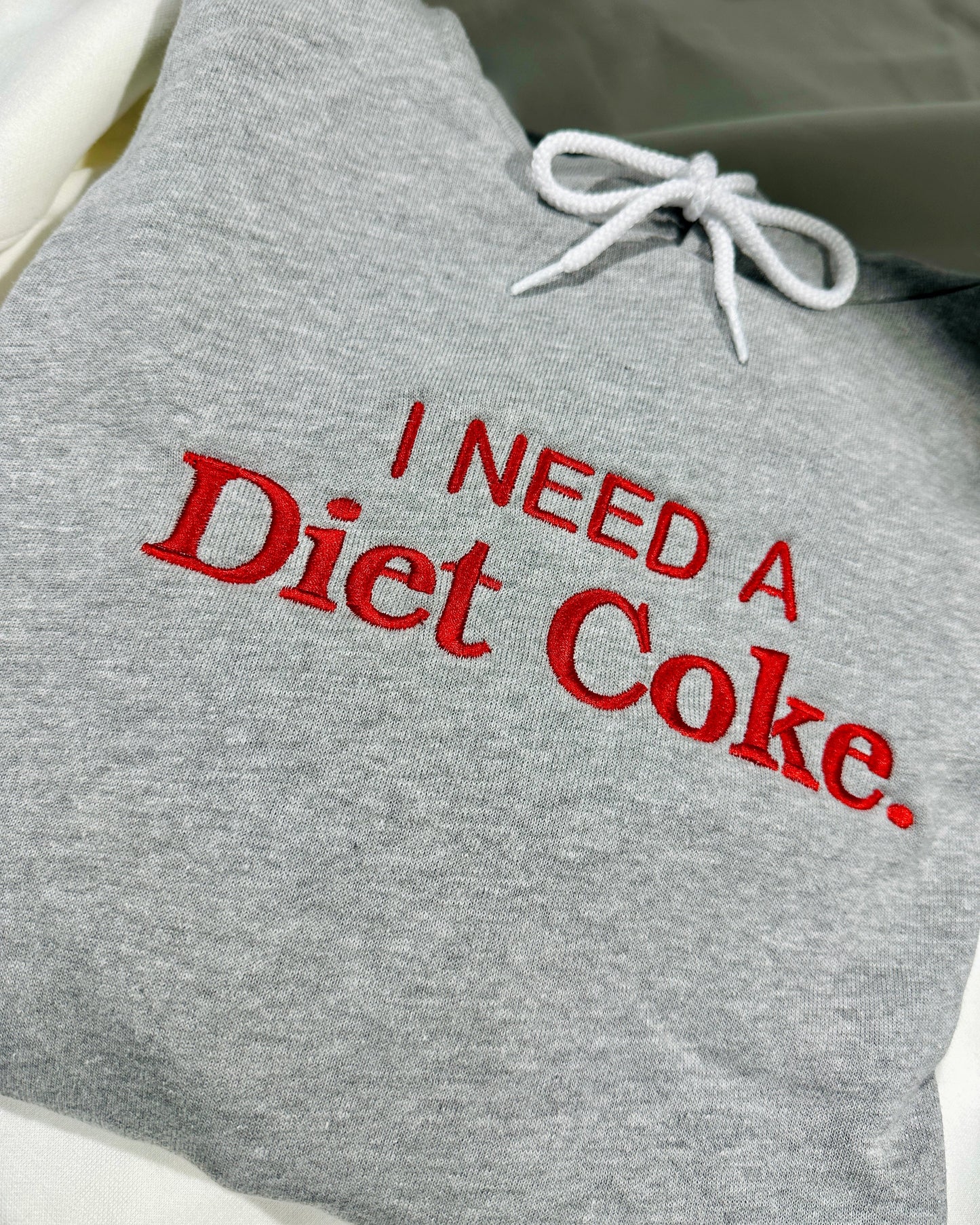 Diet Coke Crewneck Embroidered