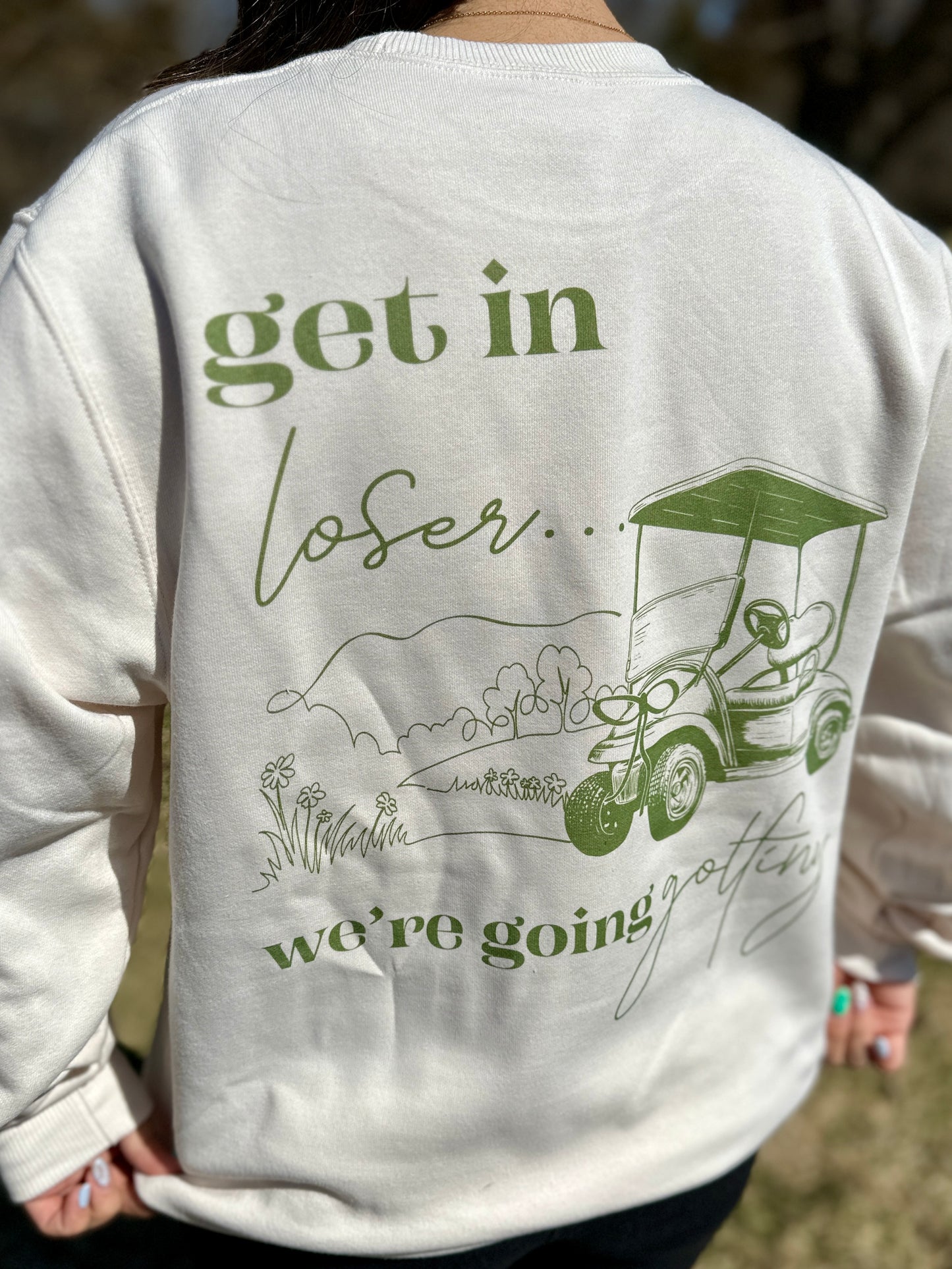Going Golfing Crewneck