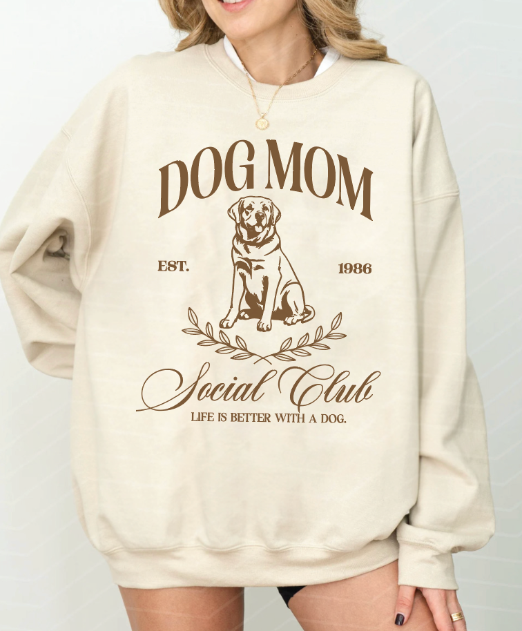 Dog Mom Social Club Crew